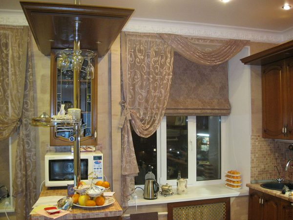 шторы на кухню
